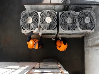 AC repair in a Downtown Dubai apartment near Burj Khalifa